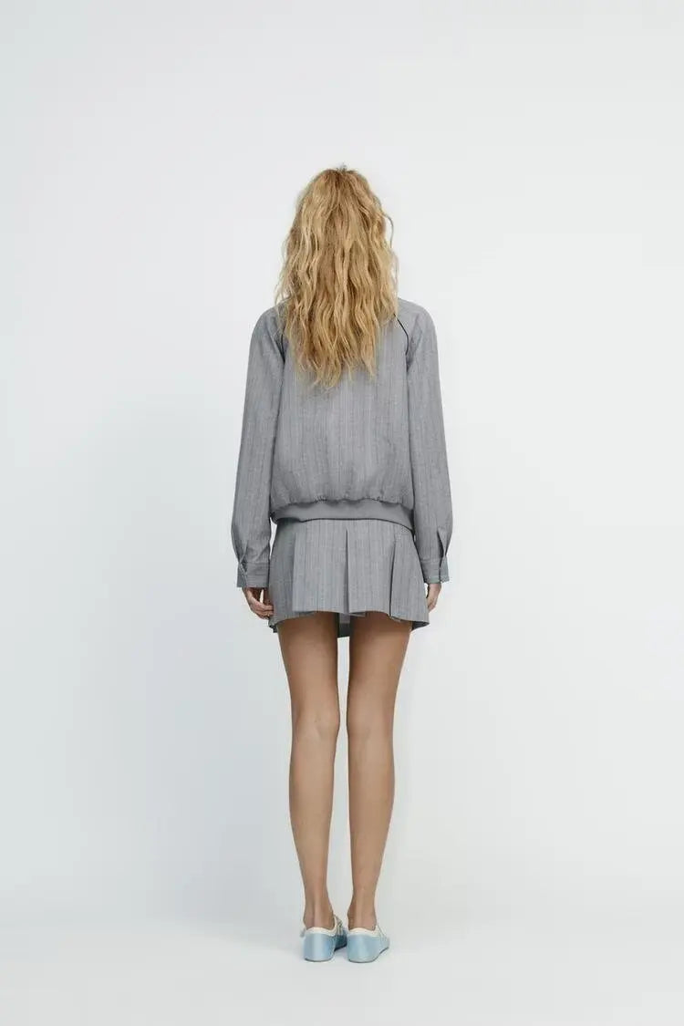 Women’s Lightweight Polyester Jacket – Casual Spring & Summer Coat