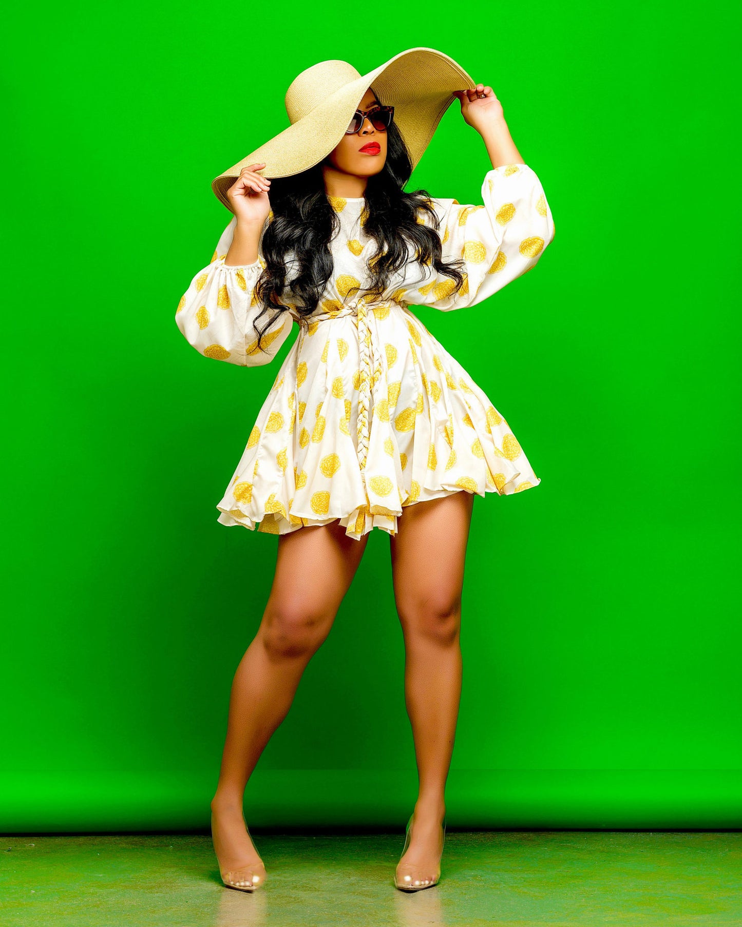 Floral Chiffon Bodycon Dress | Short Swing Dress & Elegant Party Outfit for Women