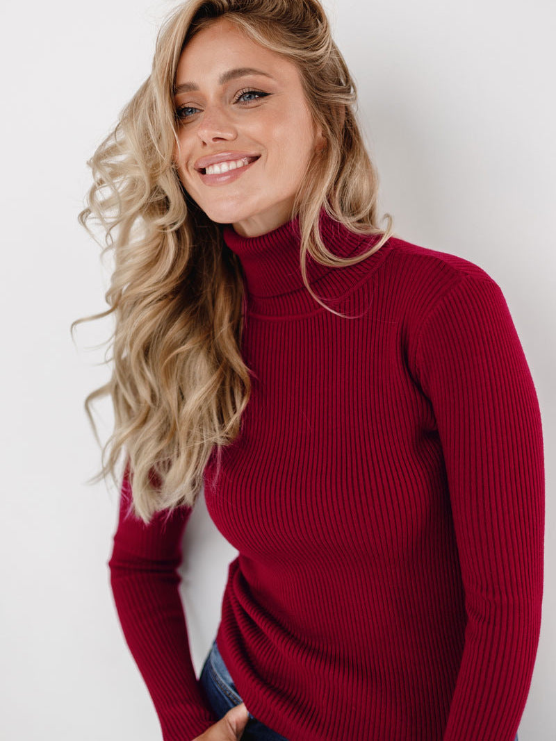 Women's Lightweight Turtleneck Sweaters
