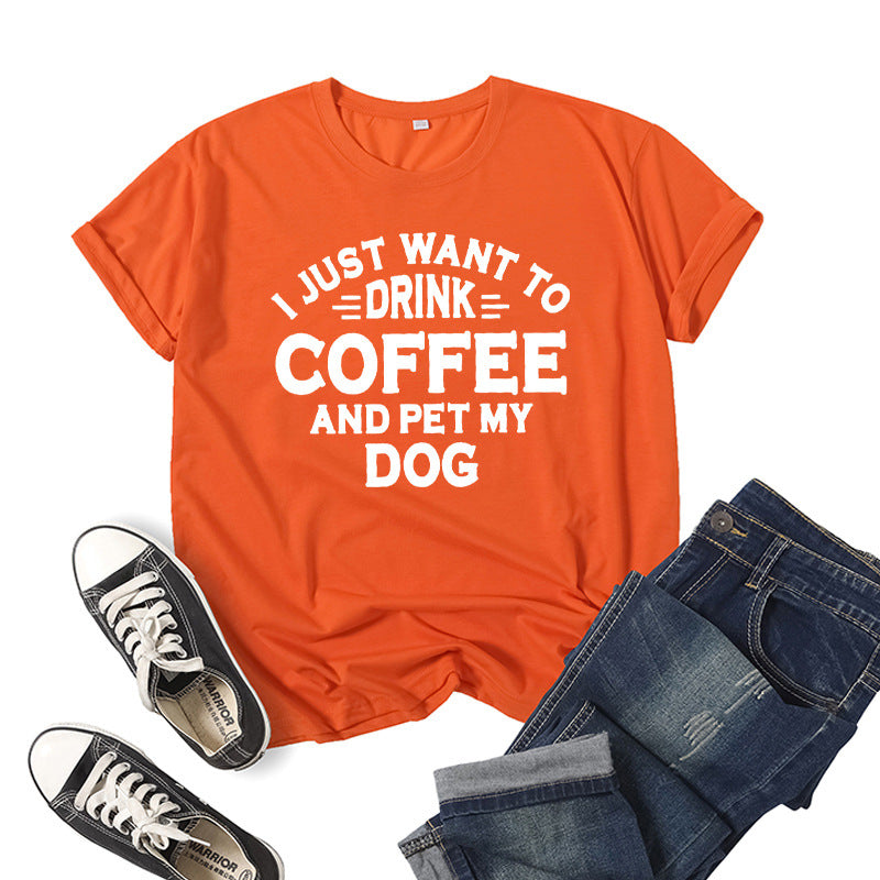 Rules For Monday Printed O Neck T Shirts For Women