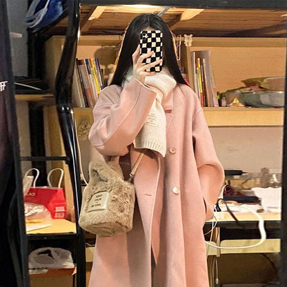 Double Breasted Long Jackets Elegant And Casual For Autumn Winter