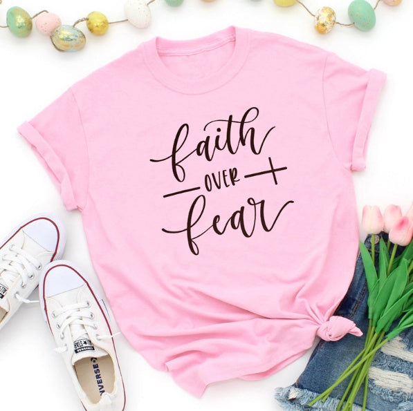 What Ever Fear Happiness Women Cotton T Shirts 1