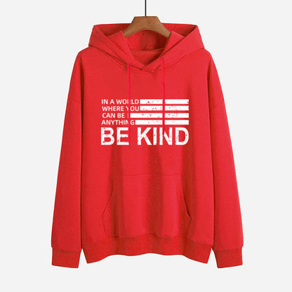 Bible Be Kind Hoodie – Cozy Faith-Inspired Fleece for Women