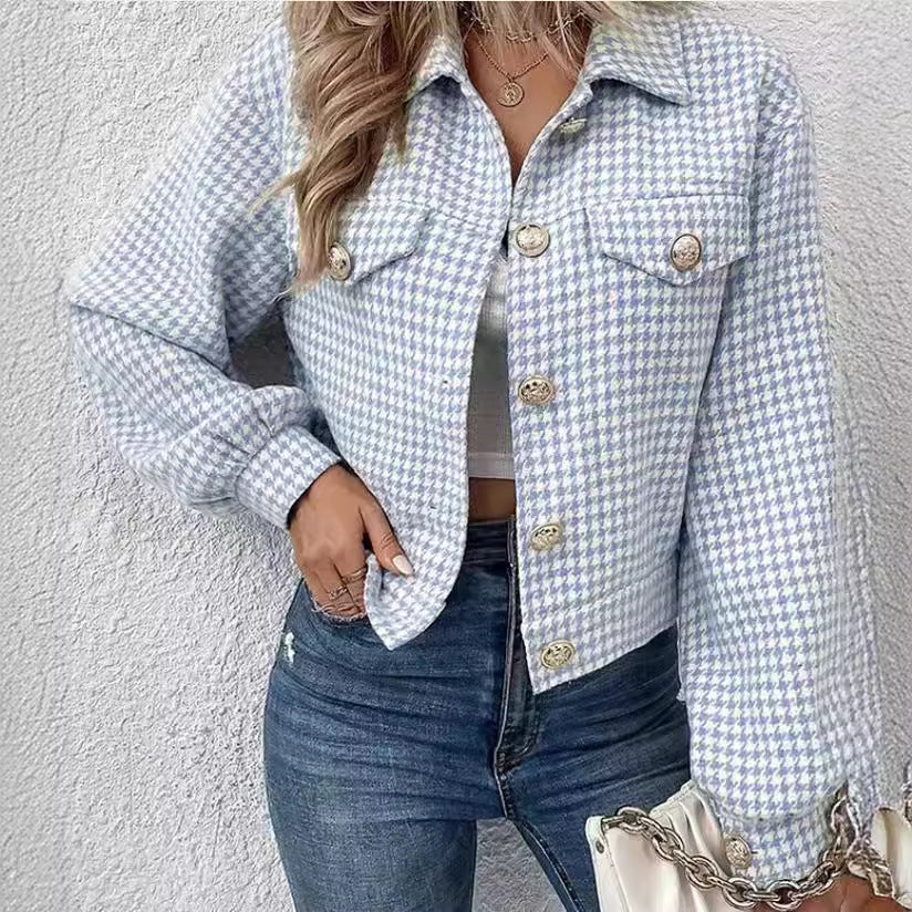 Office Lady Single Breasted Jackets