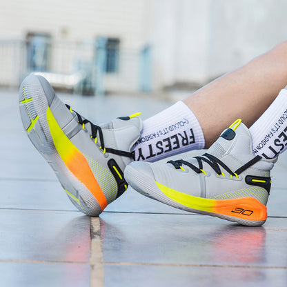 Youth Autumn Basketball Shoes for Men 18–40 | Combat Boot Inspired High-Top Sneakers for Sports & Street Style