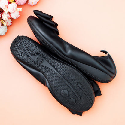 Womens Crystal Ribbon Design Transparent Low Heel Summer Shoes