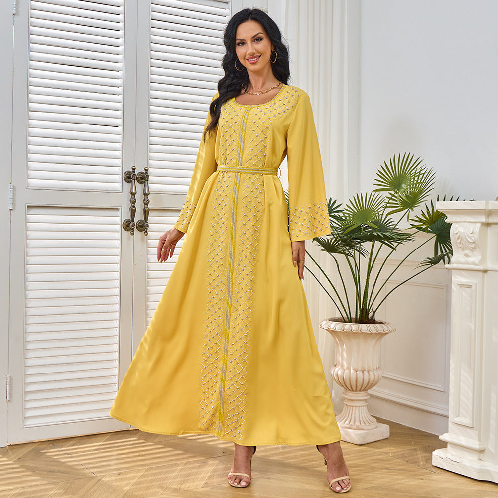 Yellow Long Party Dress | Elegant Summer Wedding Guest & Evening Dress for Women