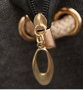 Korean-Inspired Canvas Shoulder Tote Minimalist Everyday Bag