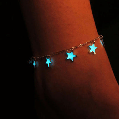 Real Night Glow Bracelets – Luminous Beaded Bracelets for Women & Everyday Wear