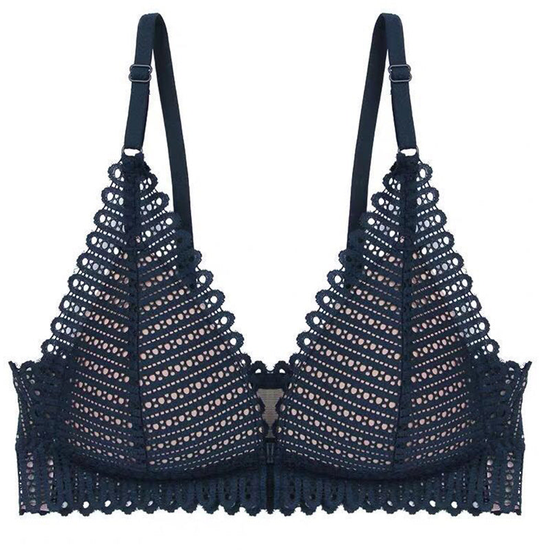 Gathering Bra – Thin Cotton Cups & Wire-Free Comfort