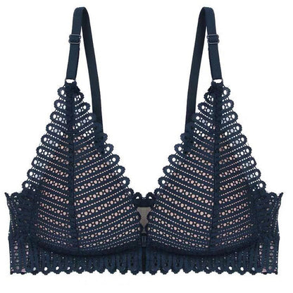 Gathering Bra – Thin Cotton Cups & Wire-Free Comfort