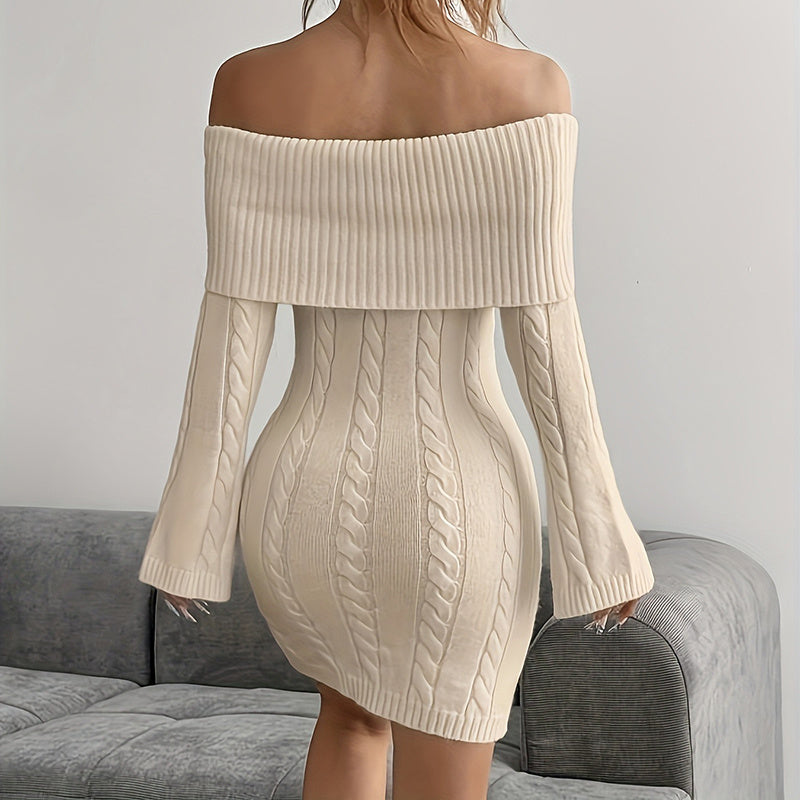 Fresh Cotton Soft Above Knee Bodycon Mini Dress