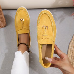 Candy Color Summer Loafers Slip On Moccasins For Women