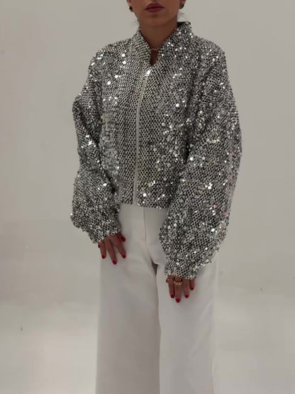 2025 Spring Autumn Womens Medium Length Cable Knit Cardigan Casual Loose Fit Solid Color Jacket