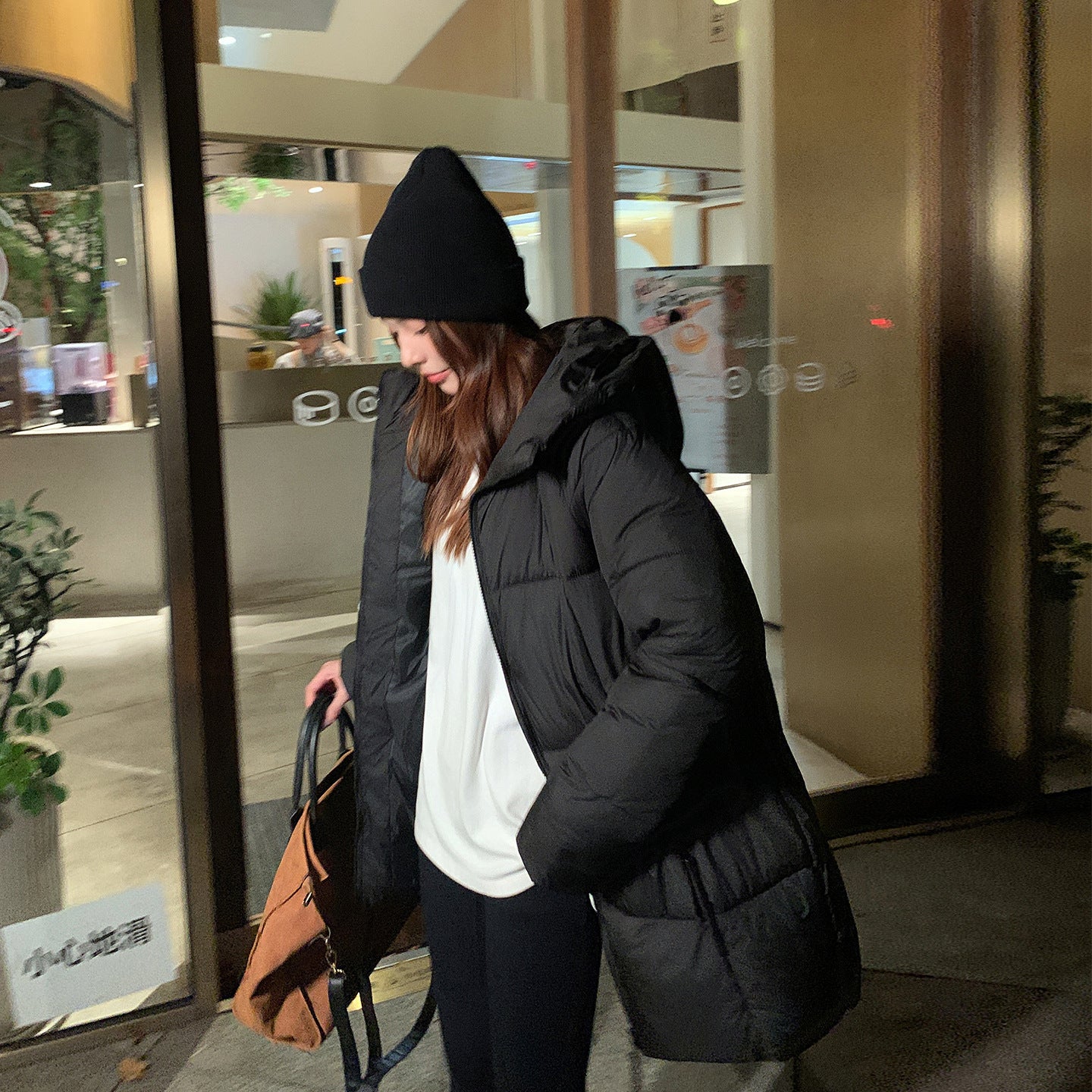 2025 Womens Hoodies Office Lady Loose Coat Korean Fashion Letter Printed Pullover Y2K Spring Sweatshirts