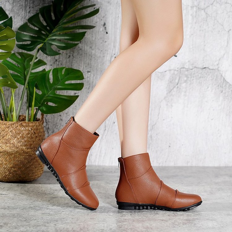 Short Martin Boots for Women | Waterproof Casual Student Boots with Platform Sole