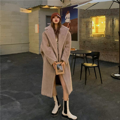 Winter Thick Loose Cardigan Trench Coat – Trench Coats Women Outfit Casual & Cozy Winter Outfits