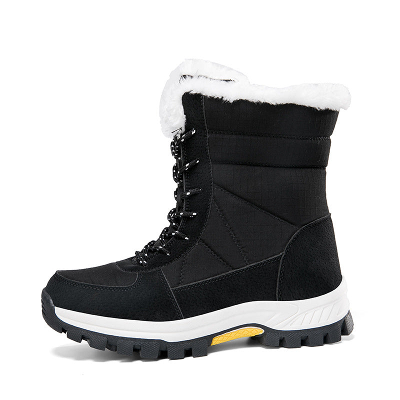 Extreme Cold Womens Snow Boots Super Thick Cold Proof For Minus 40 C Waterproof