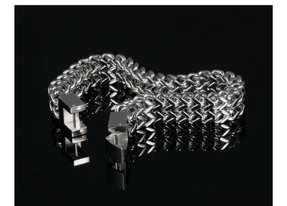 N790 Titanium Steel Bracelet – Men’s Durable Bracelet for Everyday & Stylish Wear