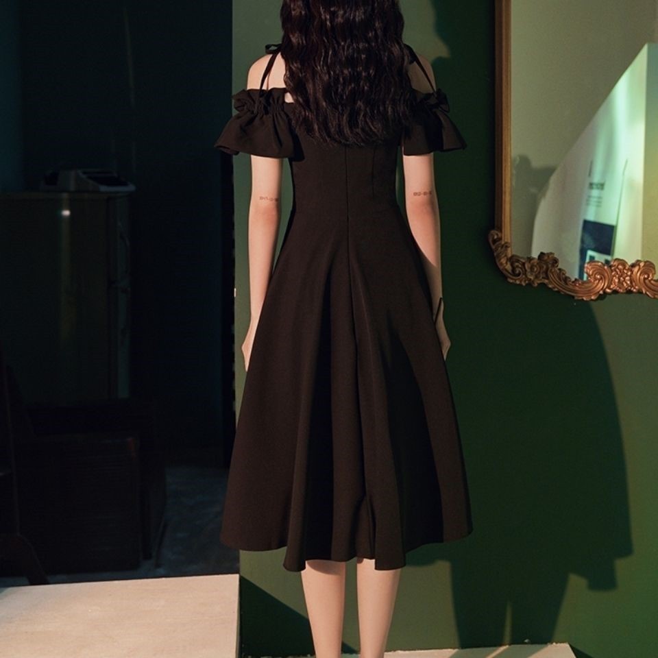 Super Comfortable Loose Off Shoulder Mini Dress