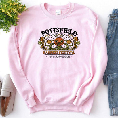 Halloween Pumpkin Sweatshirt for Women – Spooky Graphic Pullover Street Style