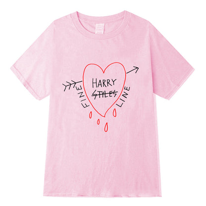 Harry Styles Fine Line Korean Style Modal T-Shirt – Soft Casual Tee for Women & Men