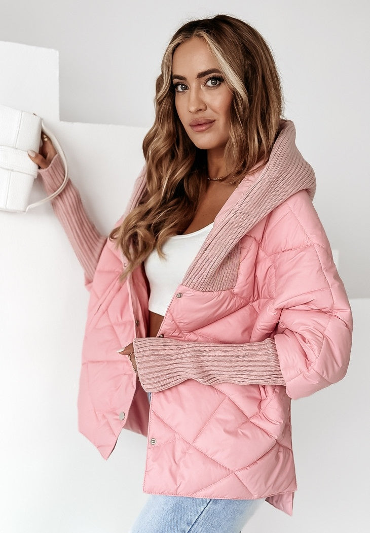 Large Lapel Cotton-Padded Jacket – Coats for Women Winter & Street Style Outfits