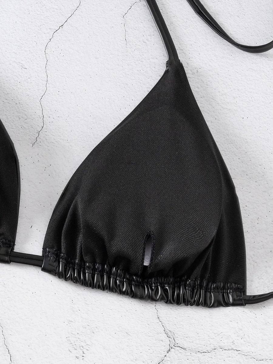 Classic Wire-Free Low Waist Bikini Set | Comfortable Swimwear 2025