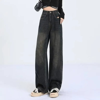 Street Fashion Wide Leg Jeans