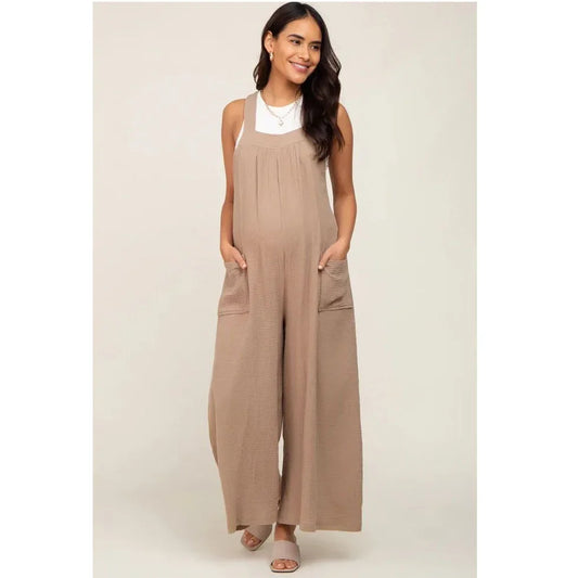 Loose-Fit Maternity Pants for Women – Breathable & Comfortable Pregnancy Outfit
