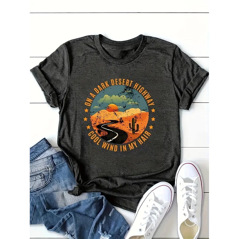 Women Yellowstone Dutton Ranch Graphic Summer Casual T Shirts