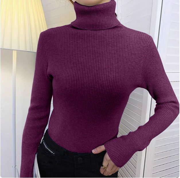 Women's Lightweight Turtleneck Sweaters