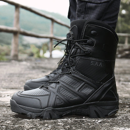 Men's Waterproof Military Combat Boots for Hiking Mountaineering & Outdoor Training