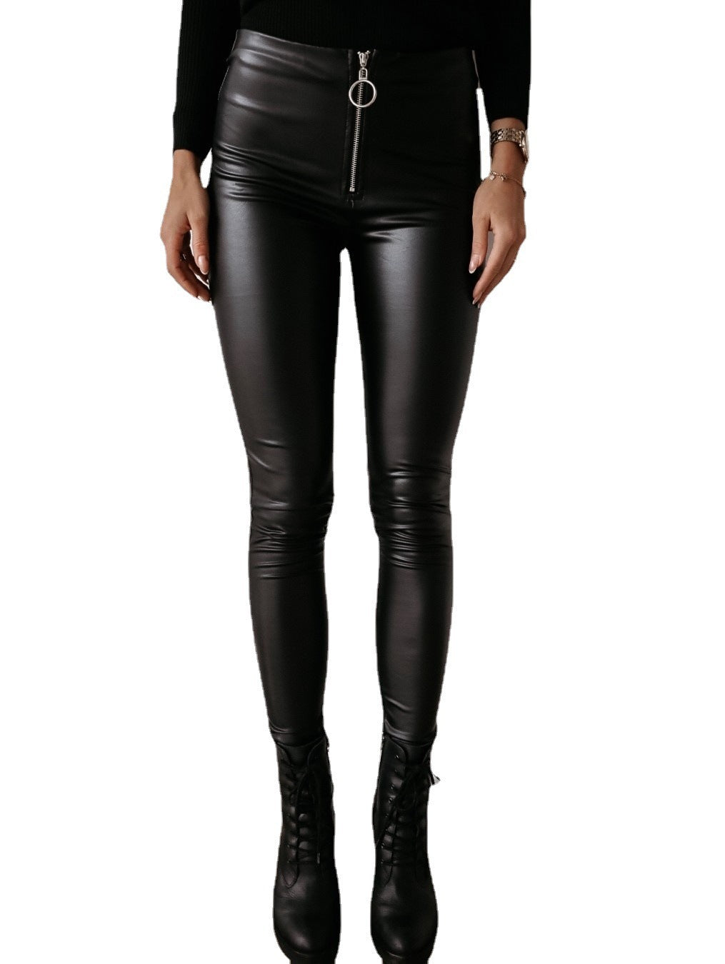 Dreamy Shiny Pu Leather Skinny Sexy Pants For Women