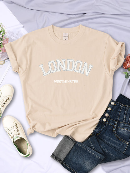 Womens Casual London Summer T Shirts