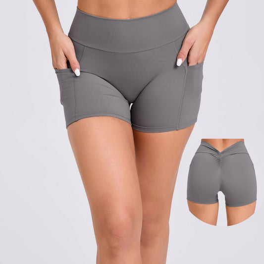 High Waist Tight Yoga Shorts Women – Fitness & Activewear Outfit
