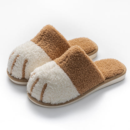 Women S Warm Plush Indoor Slippers Soft Anti Slip House Shoes For Autumn Winter