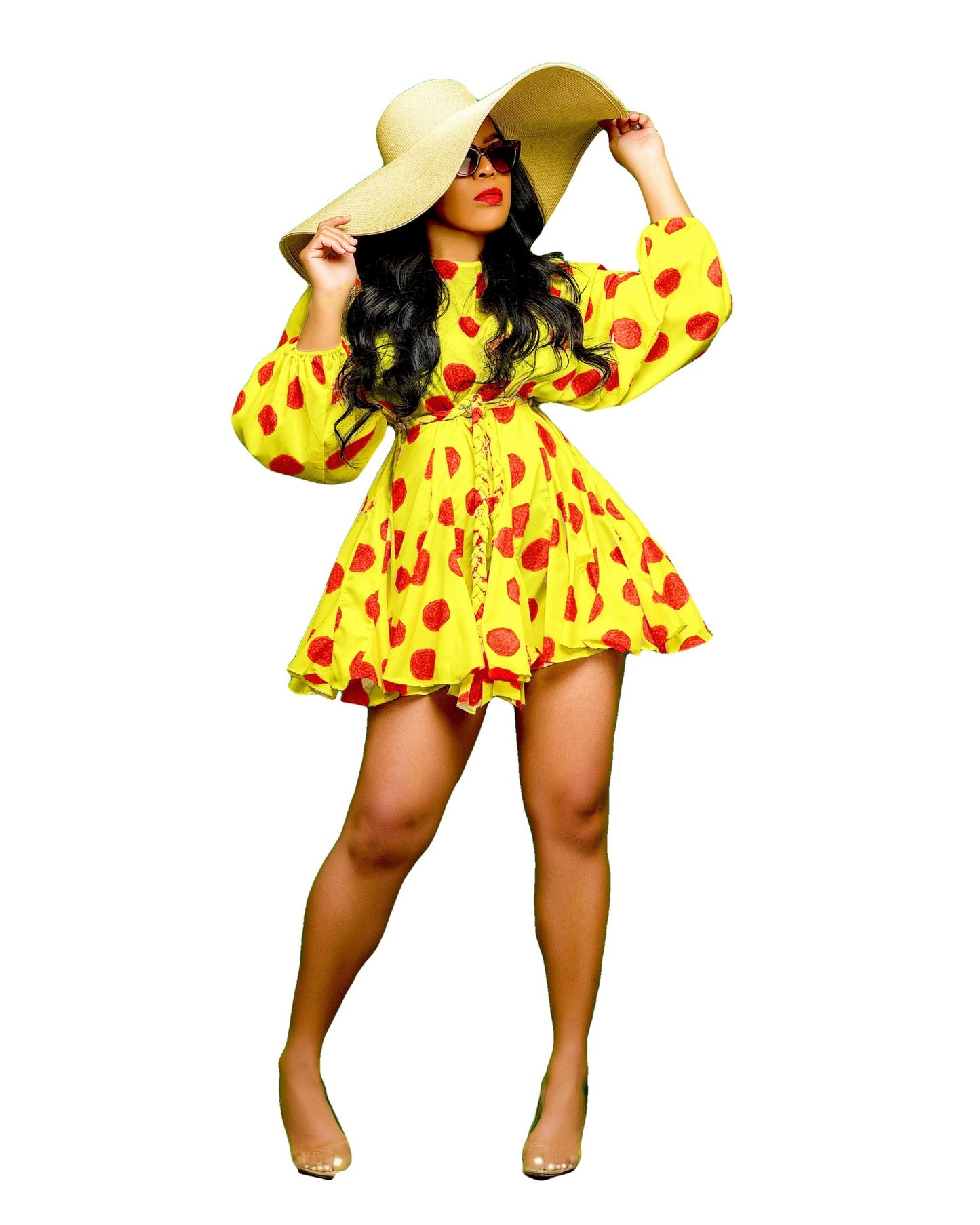 Floral Chiffon Bodycon Dress | Short Swing Dress & Elegant Party Outfit for Women