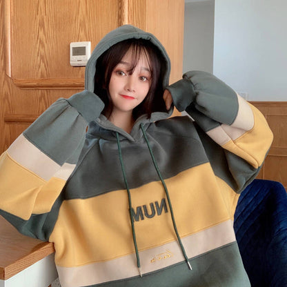 Lazy Top Student Hooded Autumn & Winter Hoodies