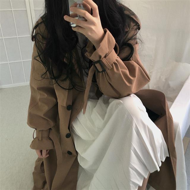 Chic Mid-Length Trench Coat – Trench Coats Women Outfit Casual & Timeless Everyday Outfits