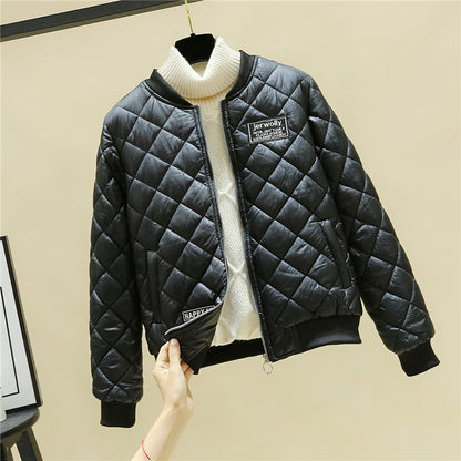 Korean-Inspired Slim-Fit Cotton Puffer Jackets – Coats Outfits Women & Chic Transitional Layering