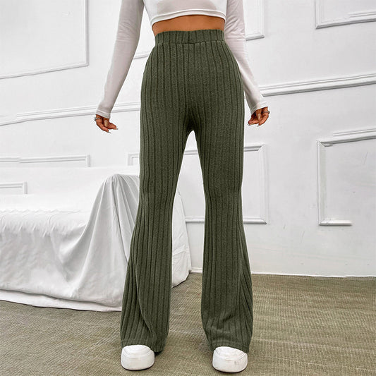 Women’s High Waist Collage-Stitch Trousers – Lightweight Urban Streetwear Pants