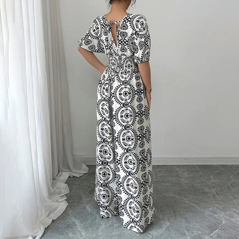 Summer Streetwear Style Casual Wide Leg Jumpsuits Overall