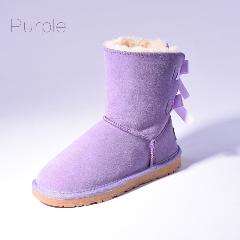 New Winter Style Short Plush Inside Warmy Snow Boots For Women