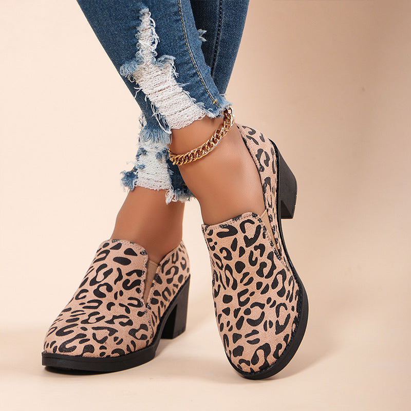 Matchless Walk In Love Sexy Leopard Print Women Summer Shoes