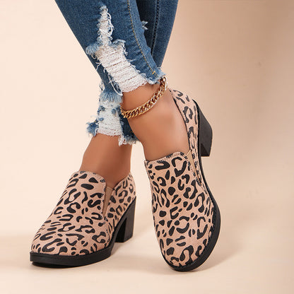 Matchless Walk In Love Sexy Leopard Print Women Summer Shoes