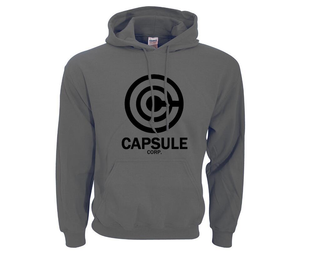 Capsule Corp Men's Hoodie – Classic Hip Hop Style with Printed Design