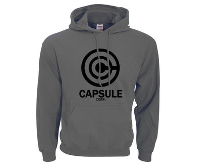 Capsule Corp Men's Hoodie – Classic Hip Hop Style with Printed Design