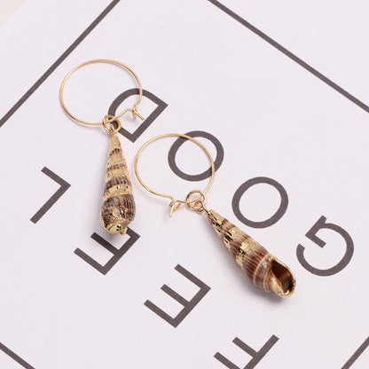 Summer Color Shell Earrings