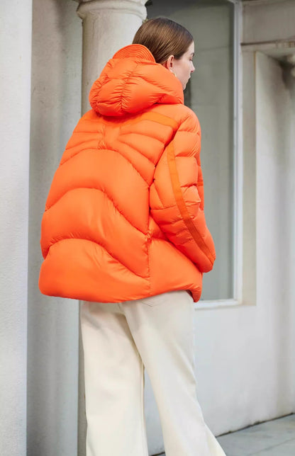 Cold Warrior Womens Hooded Winter Thick Long Down Parka Coat